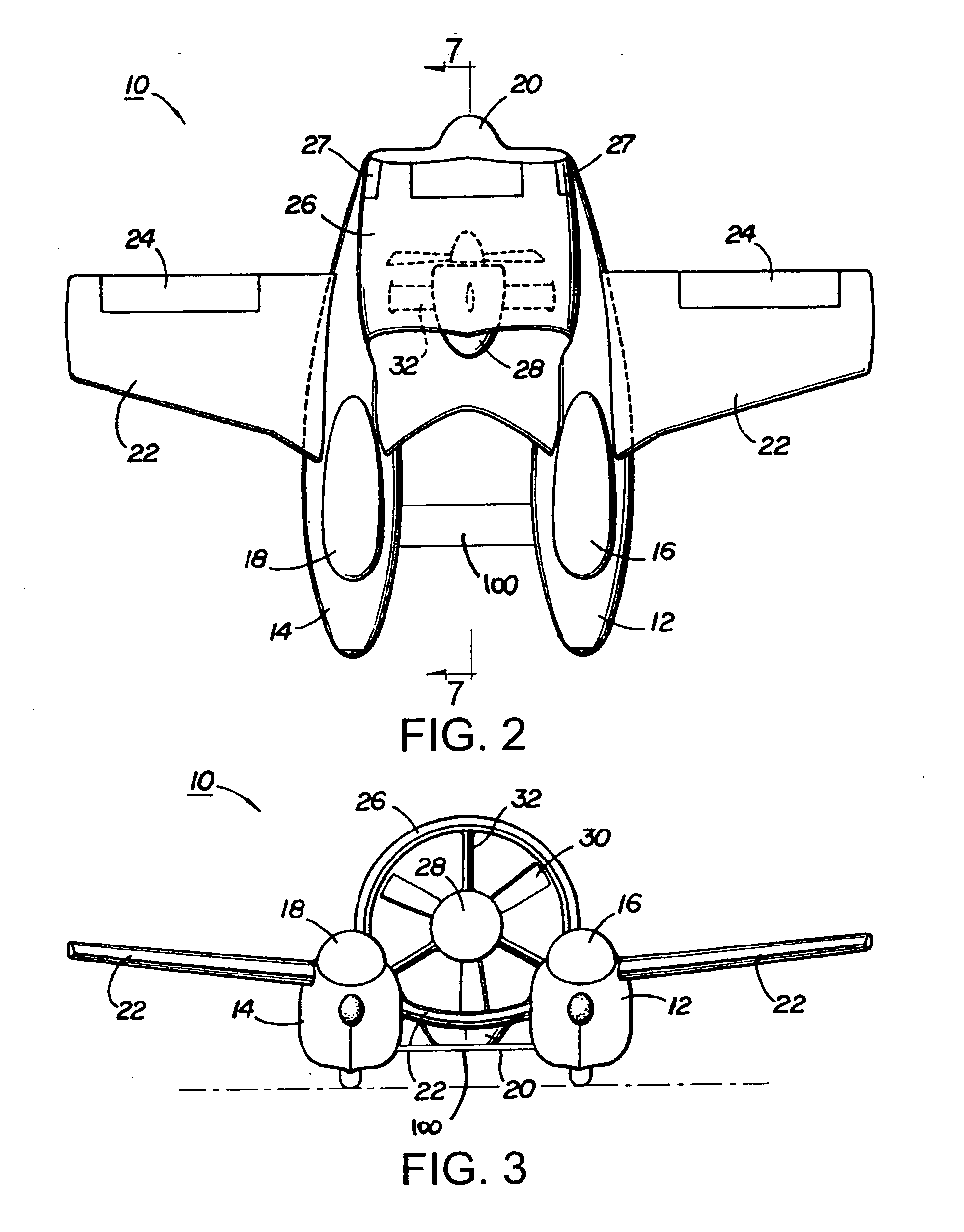 Hydrofoil for an amphibious aircraft