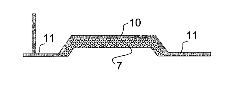 Mold and method for making multilayer plastic molded parts