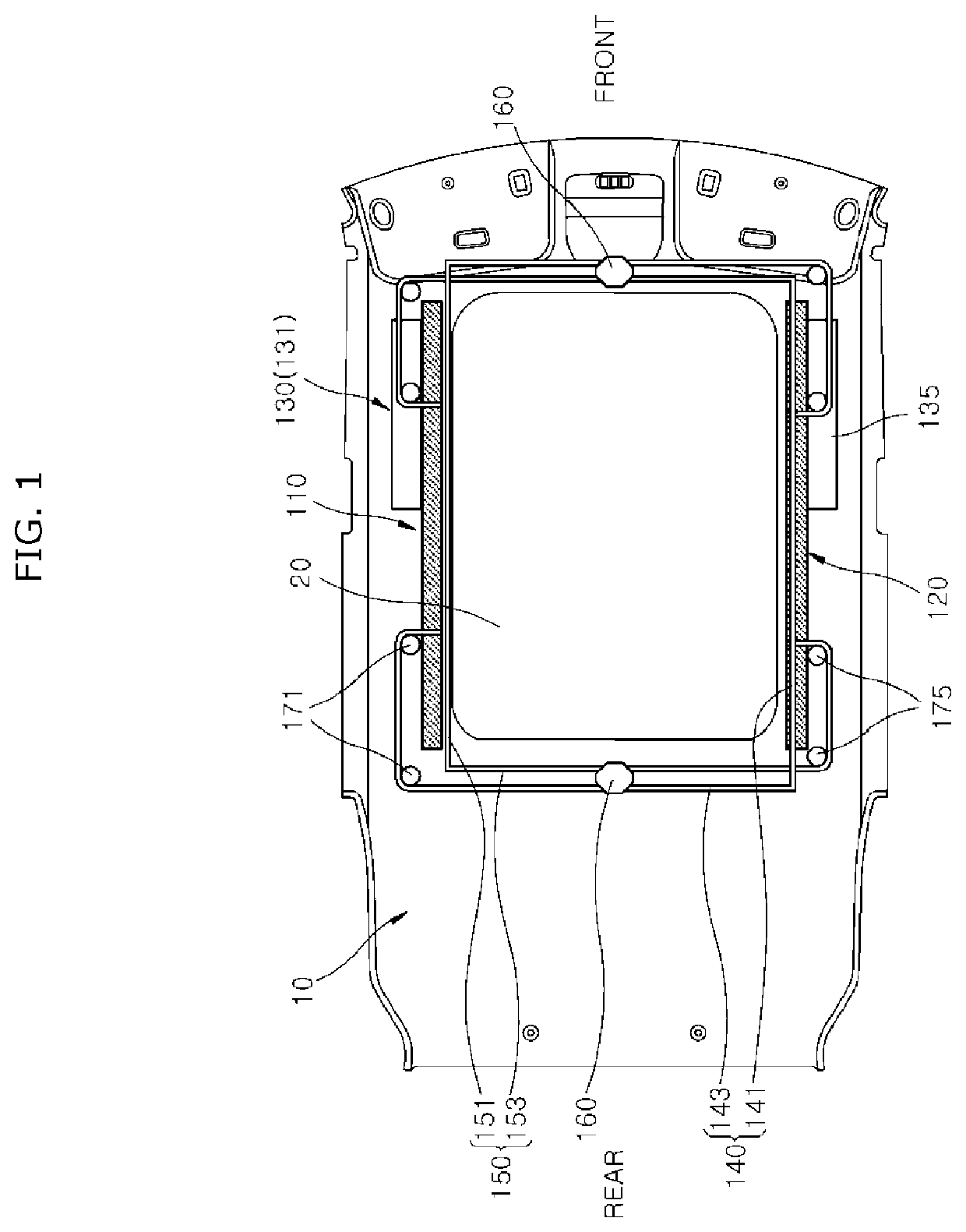 Roof airbag apparatus