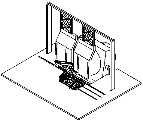 Stokehole automatic temperature measuring and/or sampling method of steelmaking converter molten steel