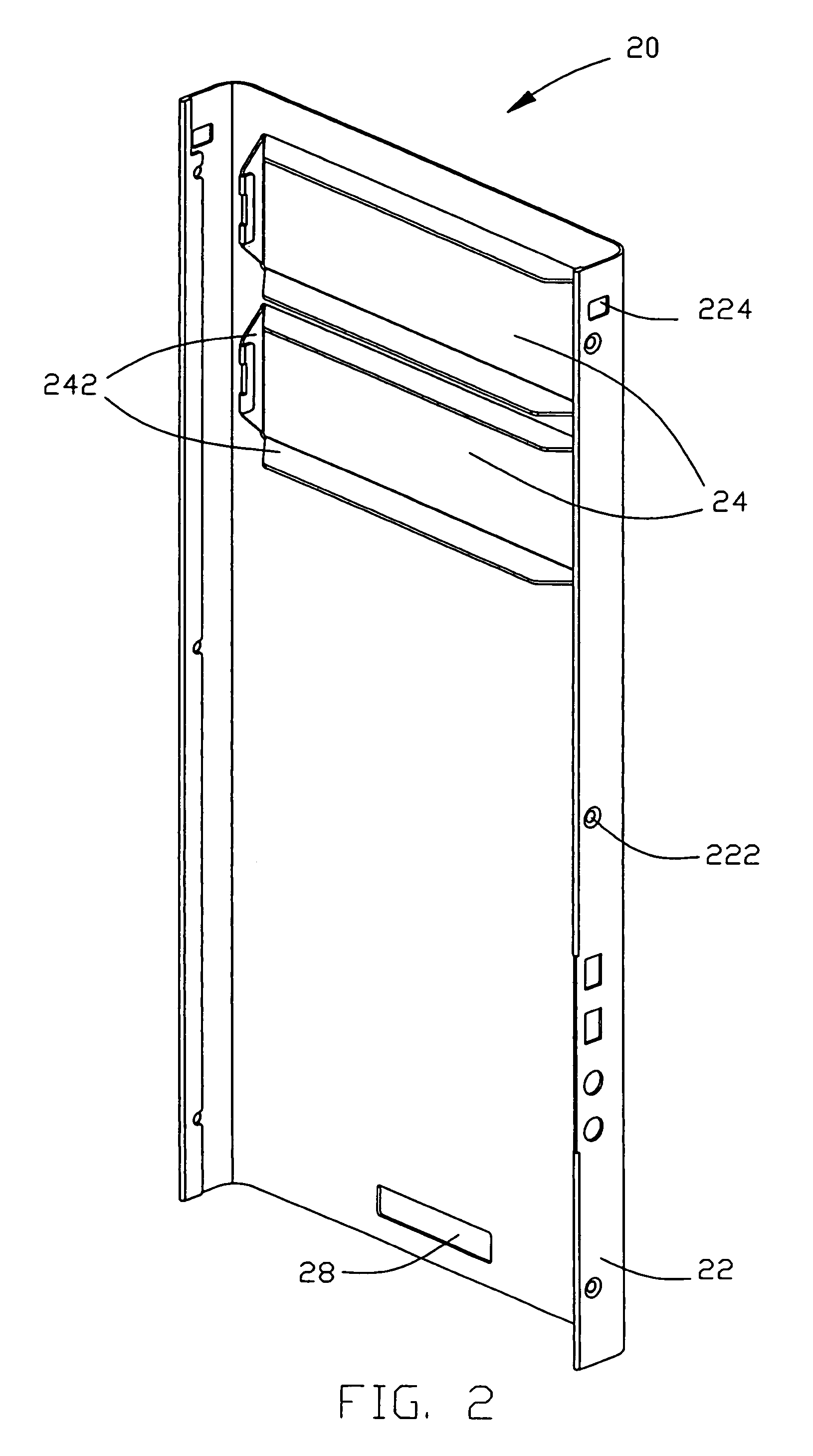 Computer enclosure with direct-mounting front bezel