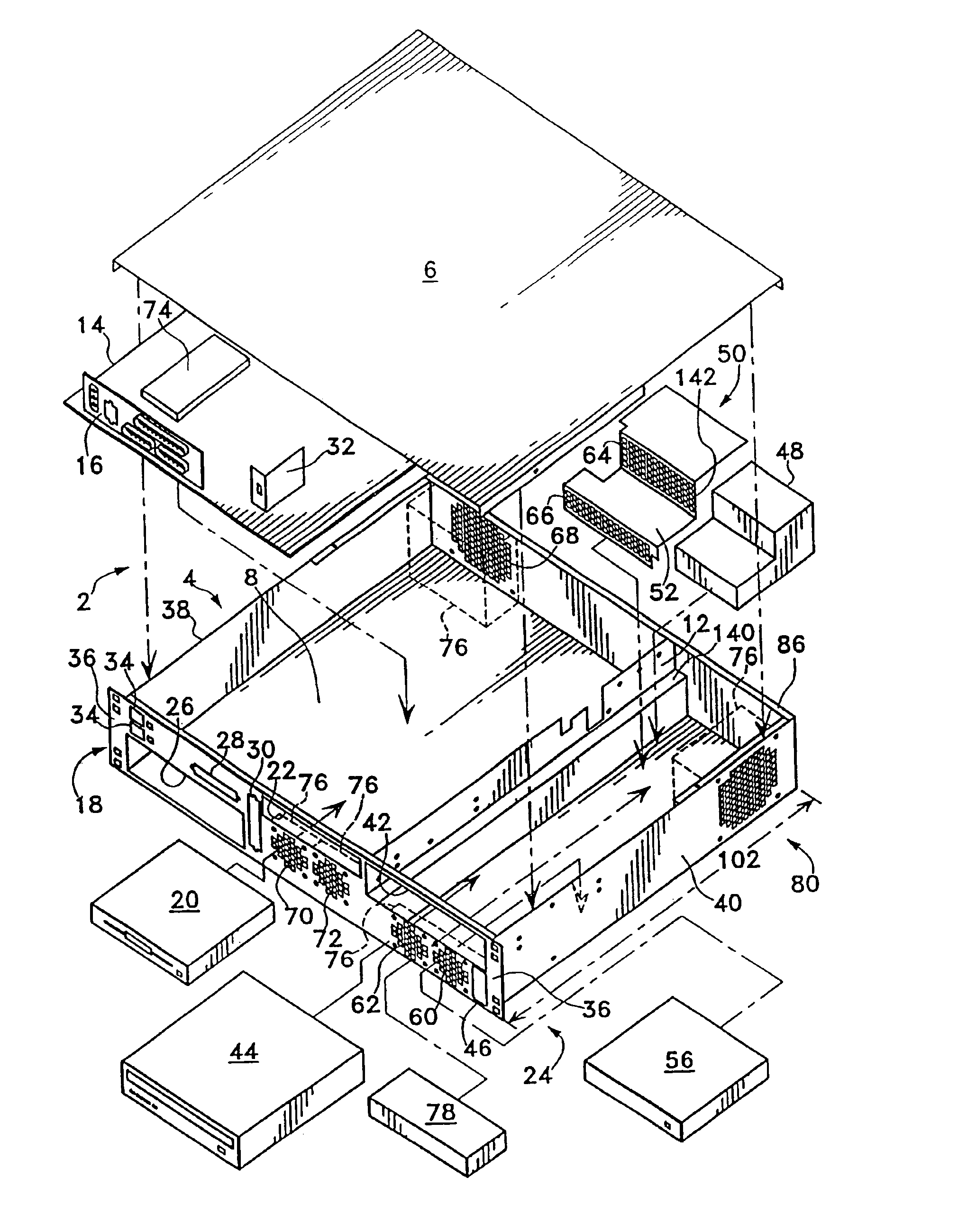 High density computer equipment storage systems