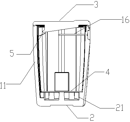 Kitchen waste composting barrel