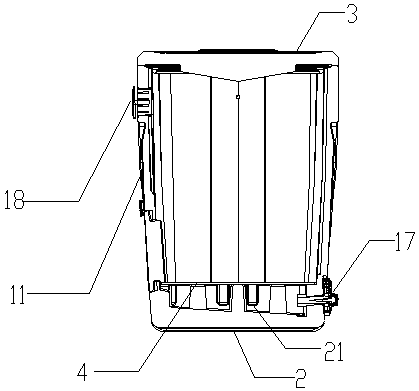 Kitchen waste composting barrel