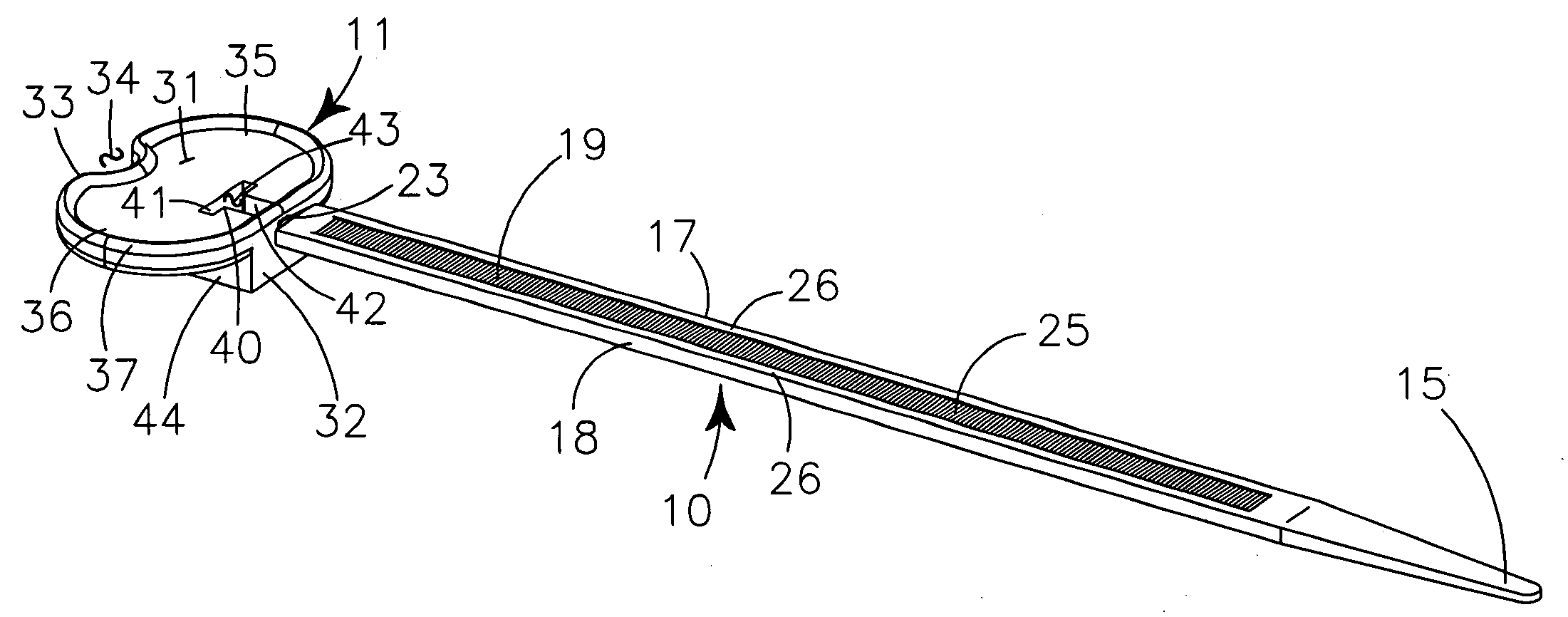 Twist off tamper-proof fastener