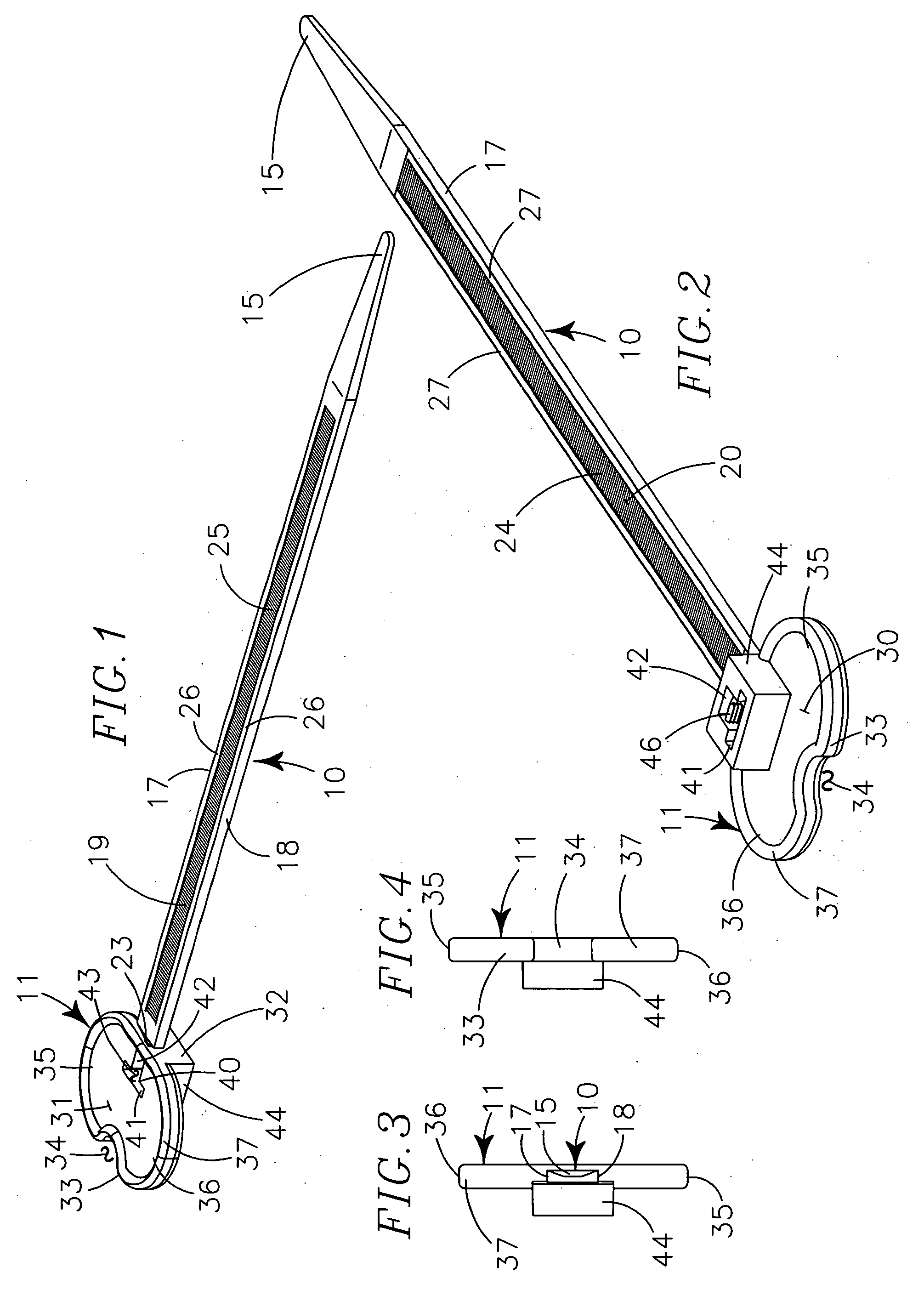 Twist off tamper-proof fastener