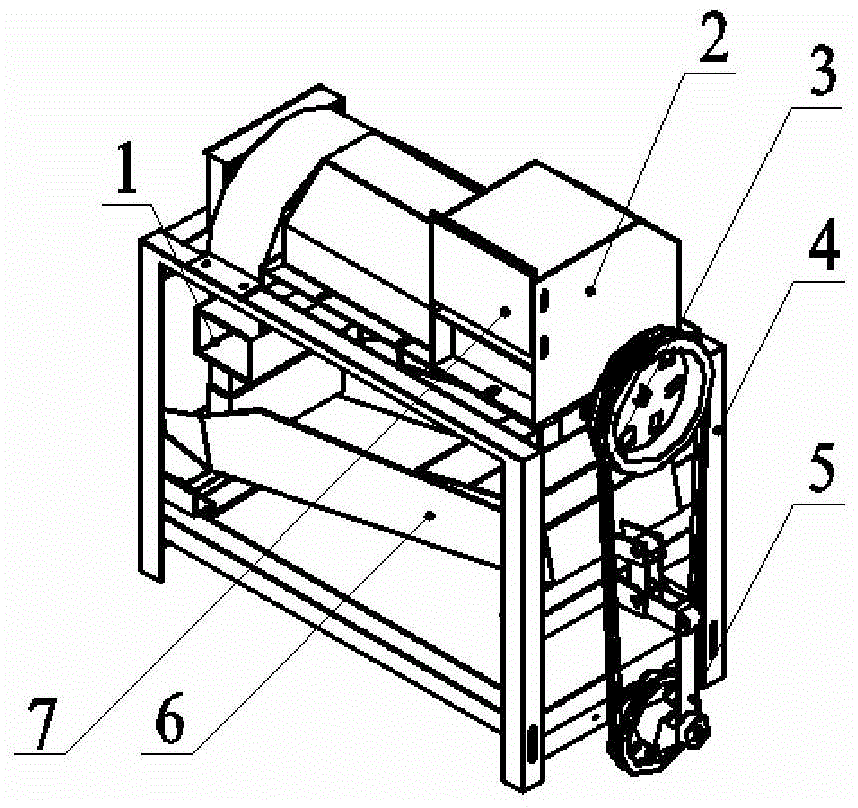 Physalis pubescens peeling machine