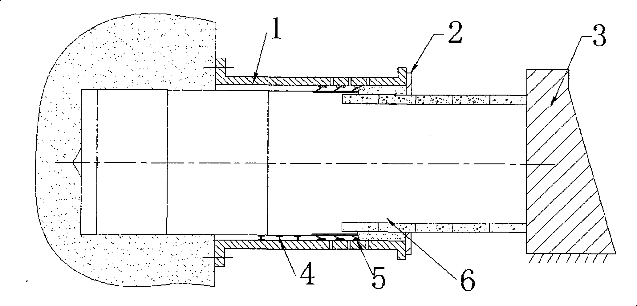 Pressurization balancing device for shield machine initialization