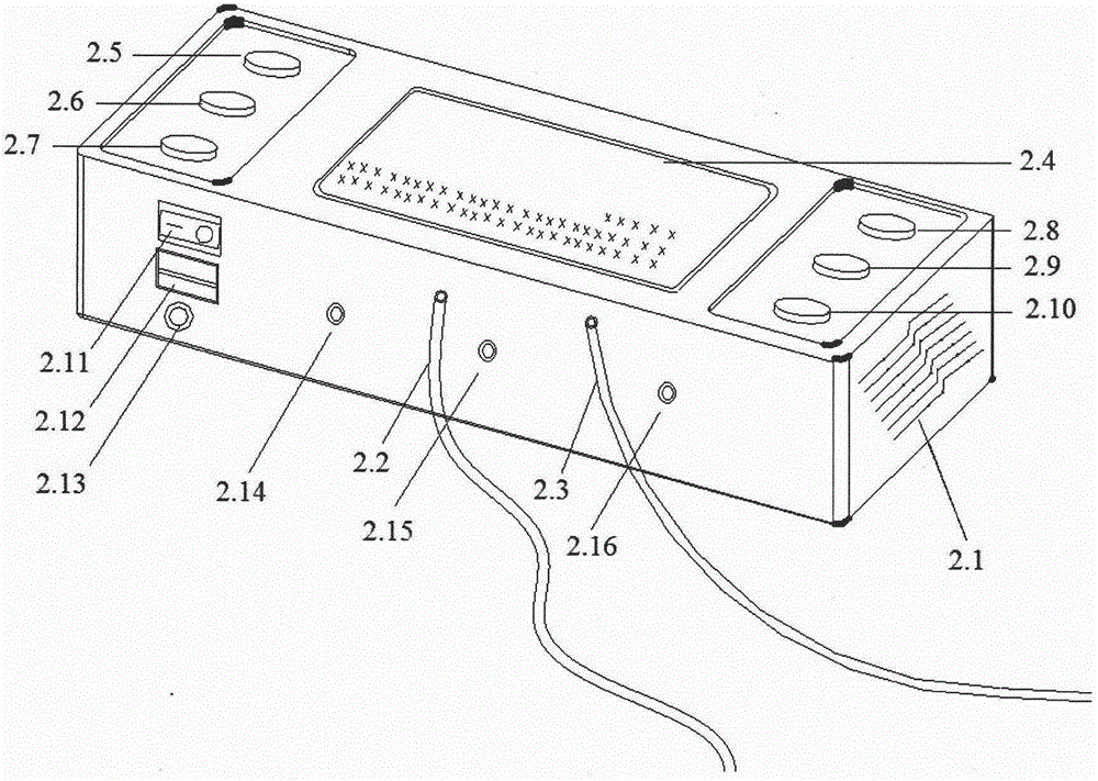 Method and device for researching chlorophyll fluorescence characteristic of Jiuzhaigou Valley aquatic plants