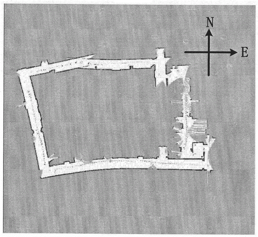 Closed loop correction method for indoor environment map creation