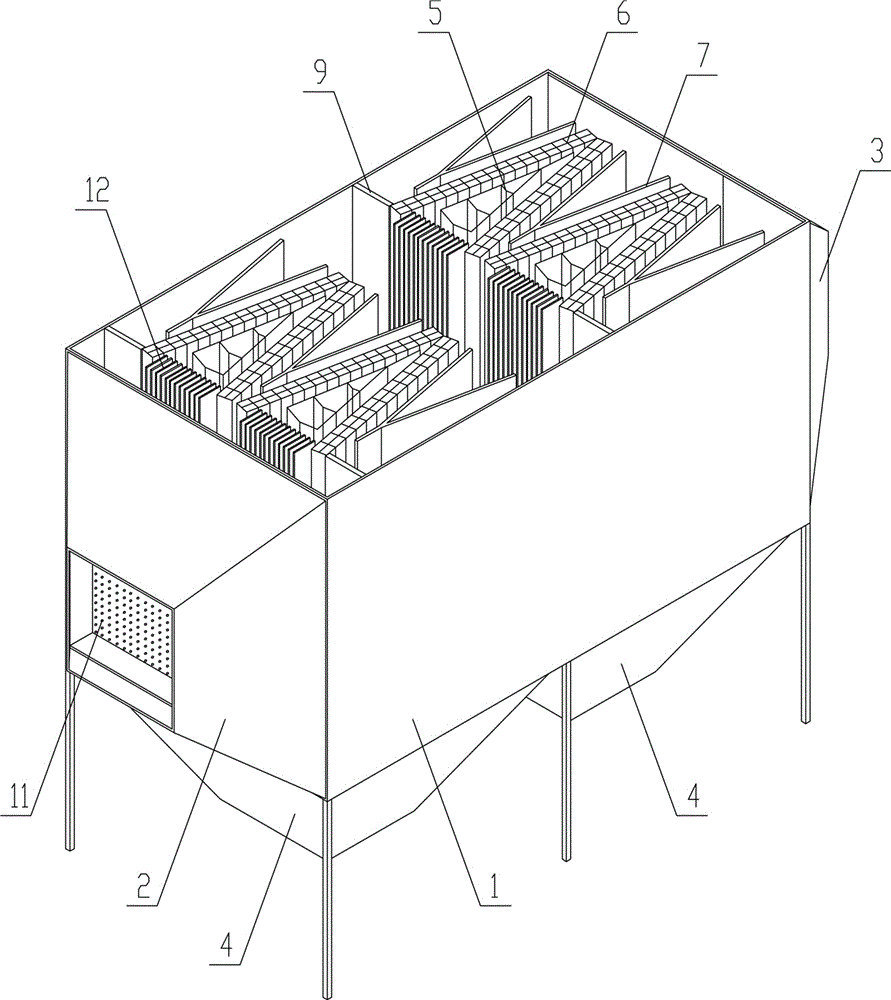 Efficient electrostatic dust collector