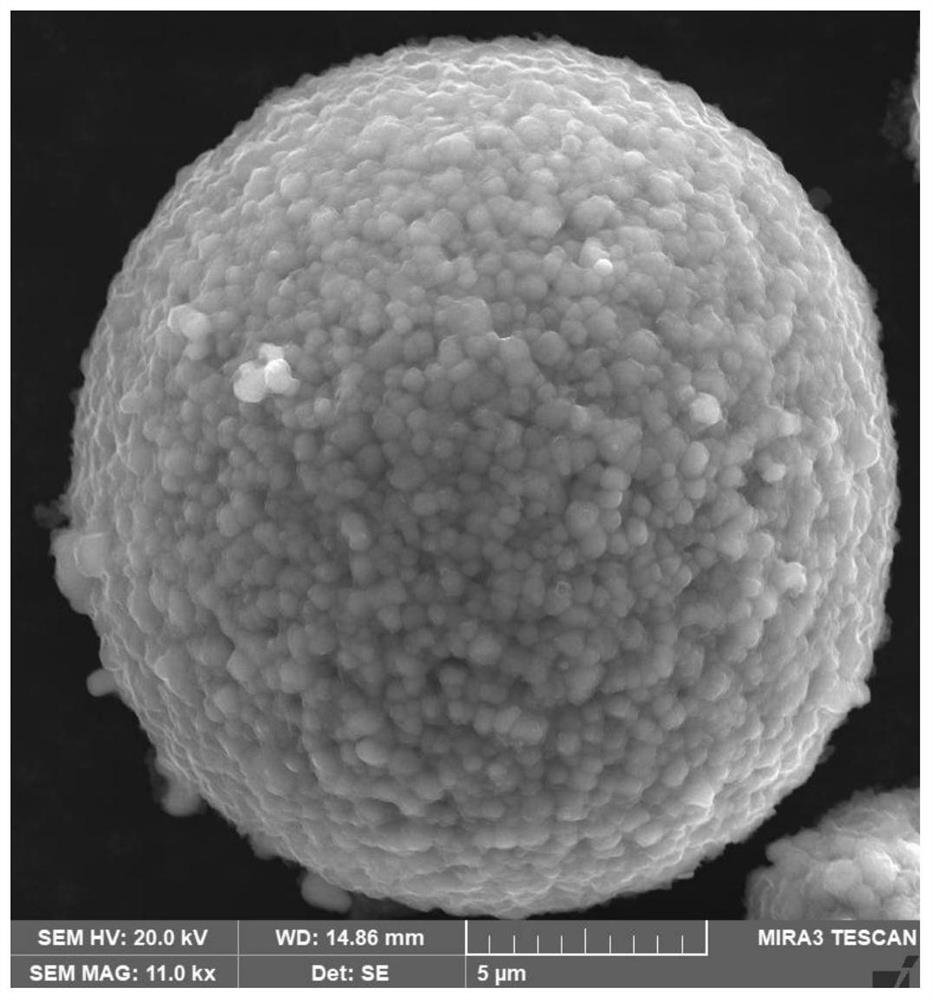 A kind of ternary cathode material coated with organic double layer and its preparation and application