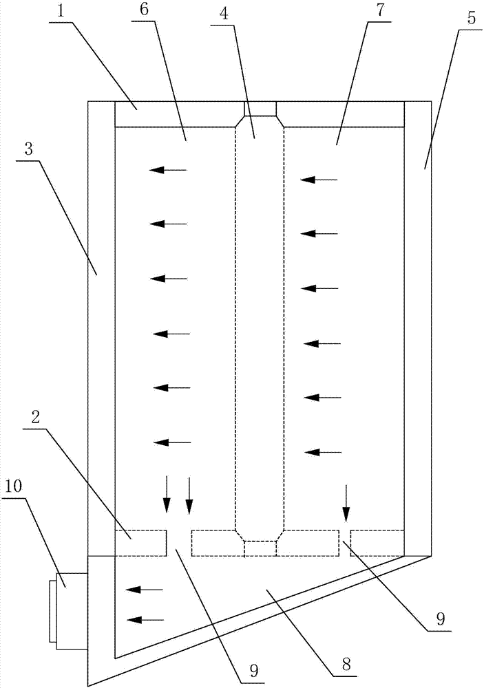 Anti-dust device suitable for computer case