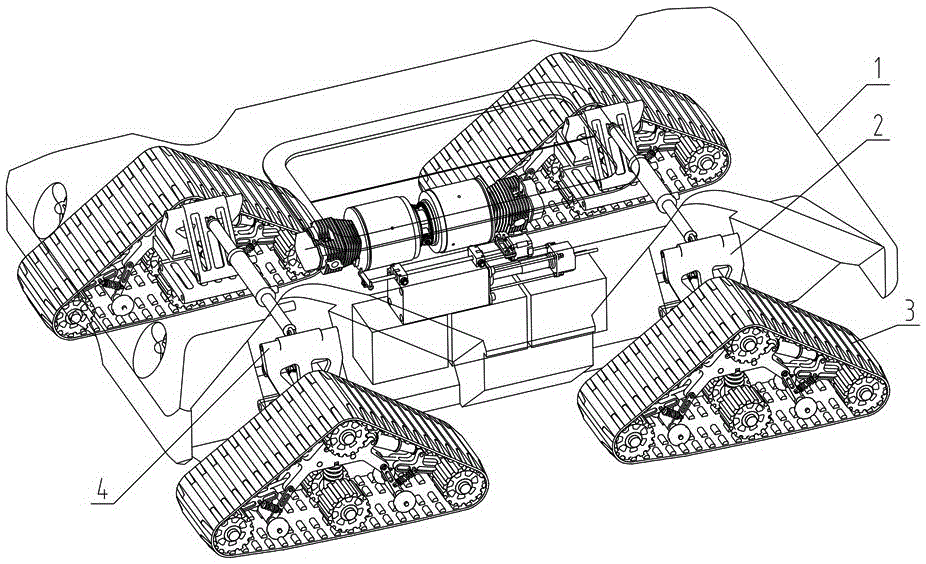 Multi-track moving platform