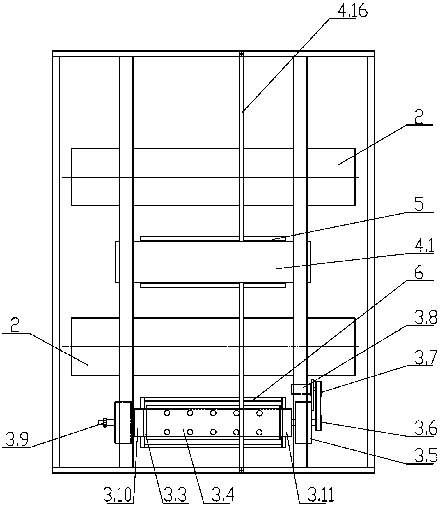 Carrying and screening device of battery packs and carrying and screening method