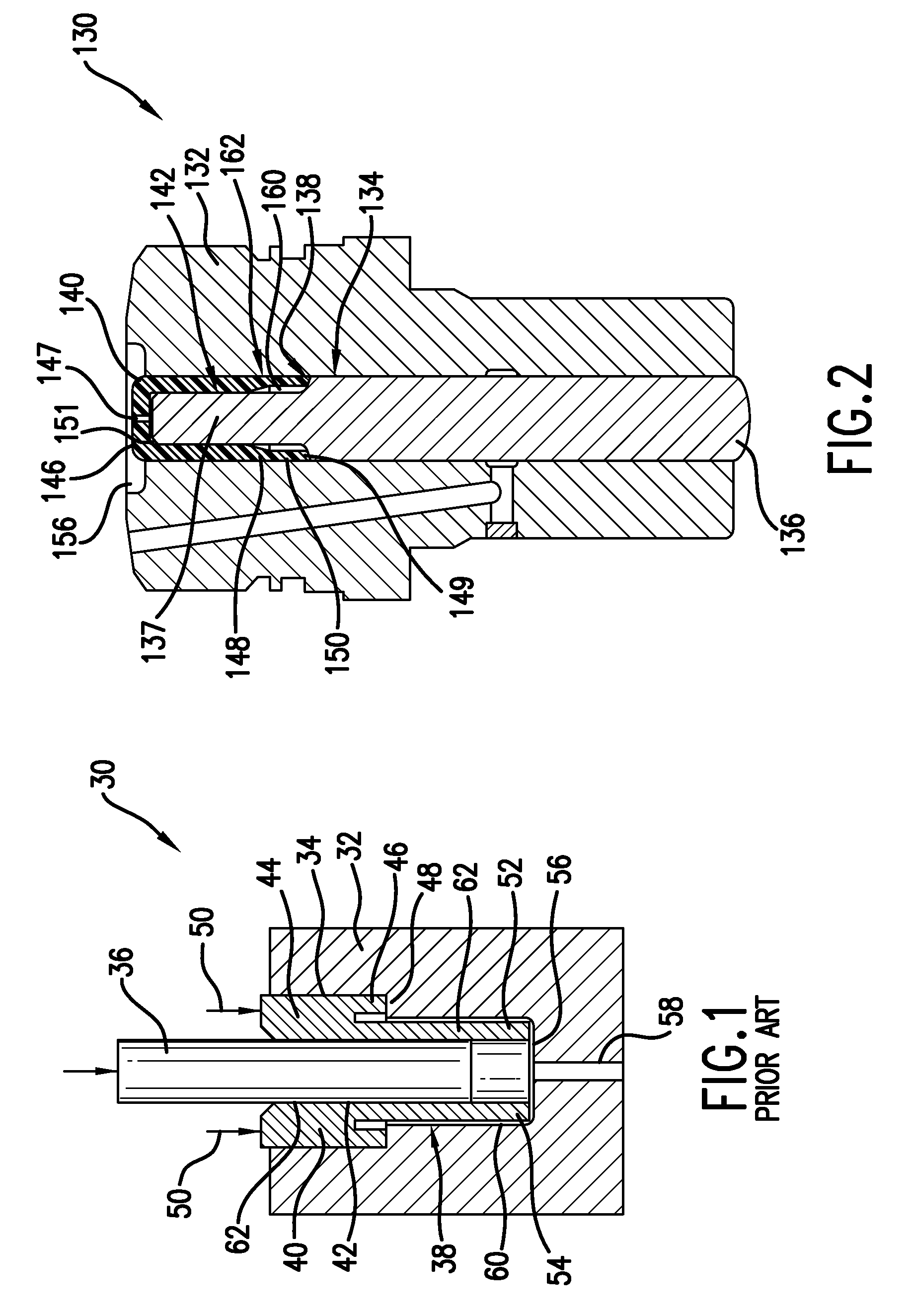 Low leakage plunger assembly for a high pressure fluid system