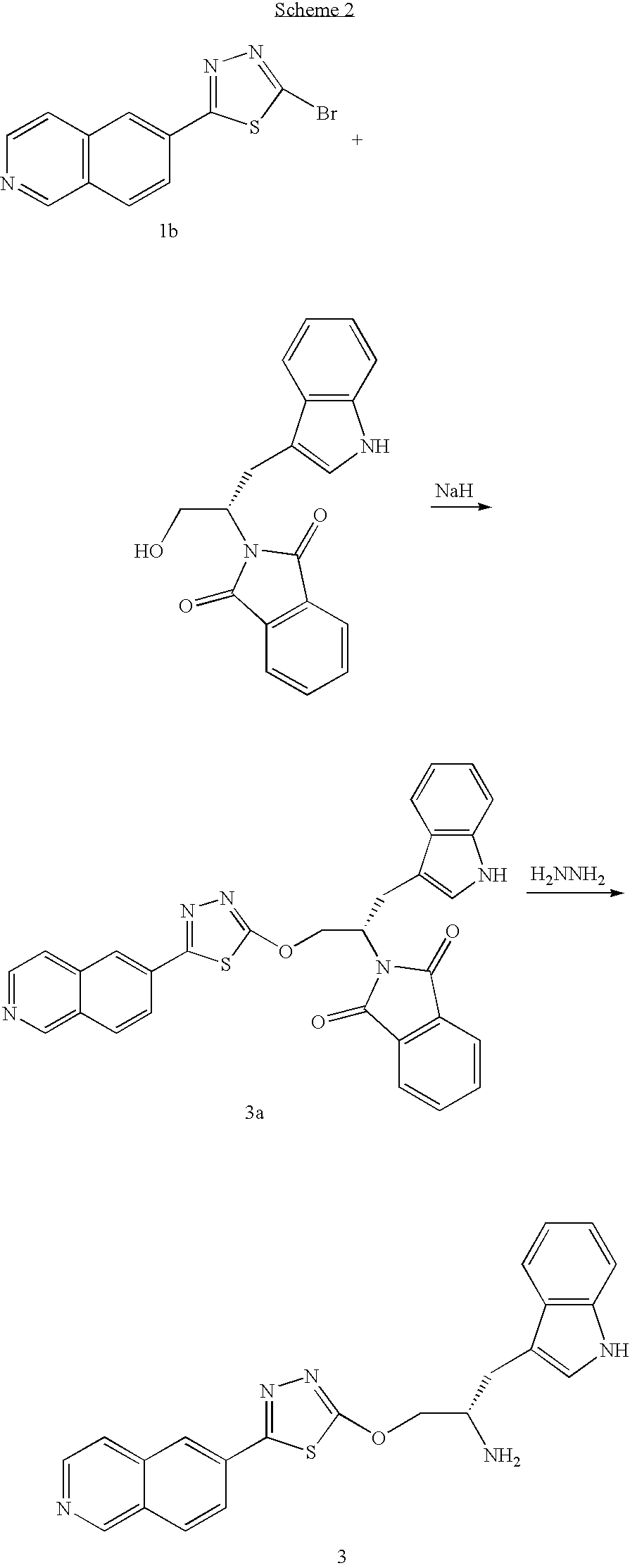 Thiadiazole compounds and methods of use