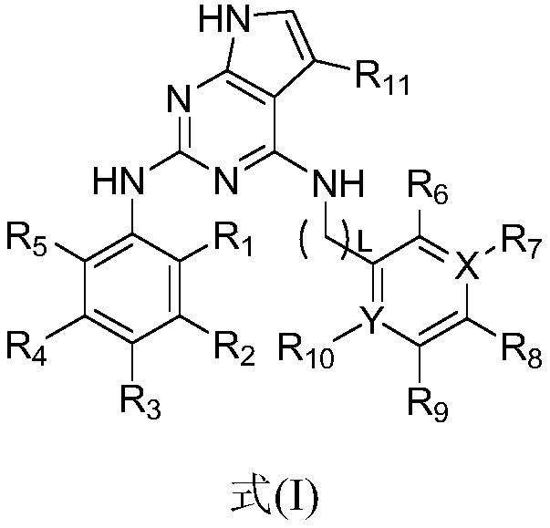 Pyrrolo[2,3-d]pyrimidine compounds and salts thereof, preparation method and medicinal use thereof