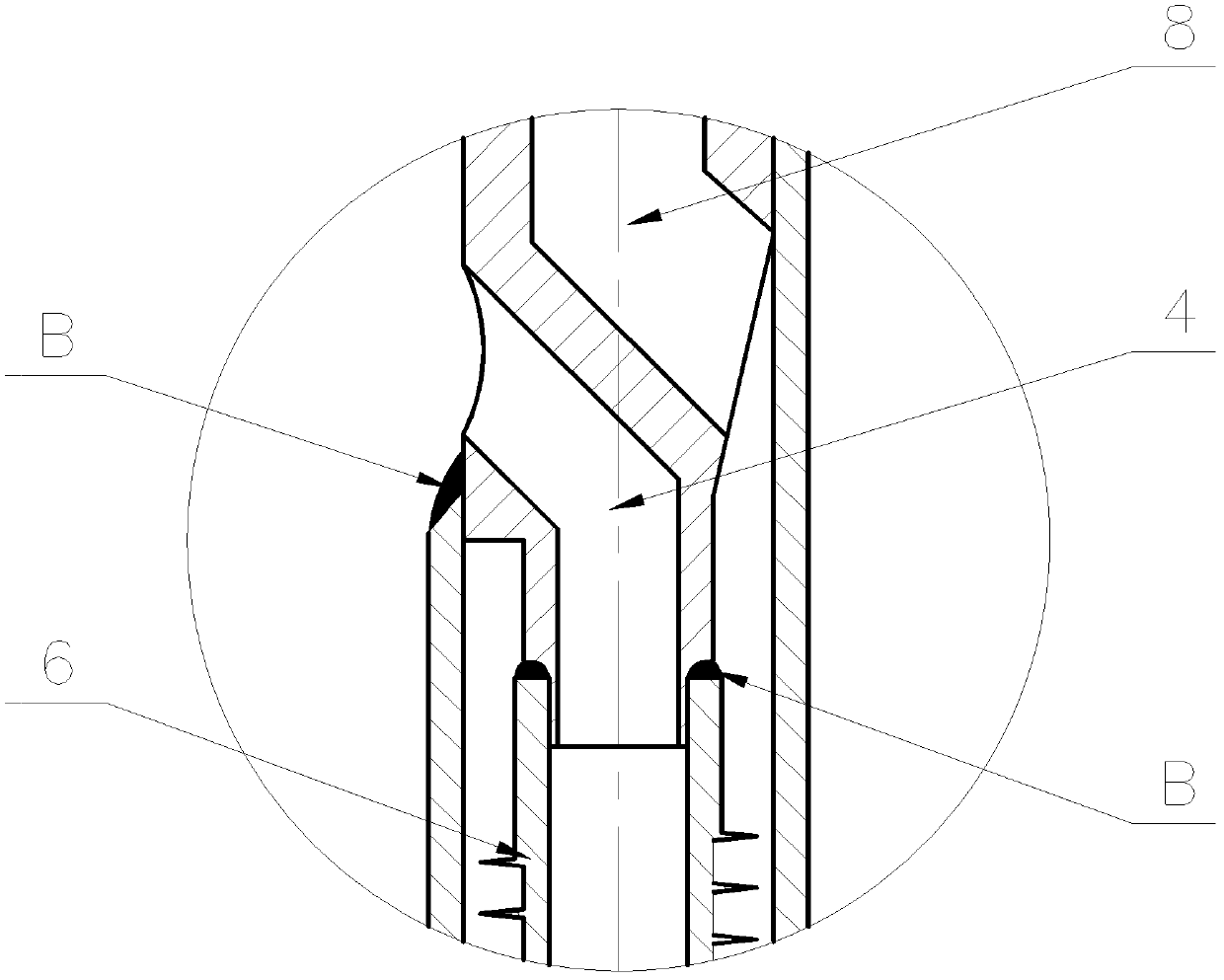 Pinfin drivepipe type reinforced heat transfer element