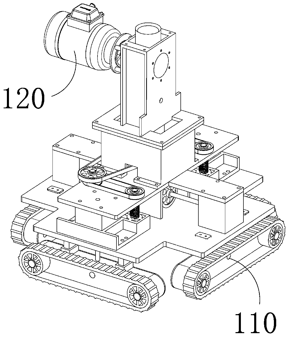 Method for spreading high-temperature steamed food grains for brewing on ground