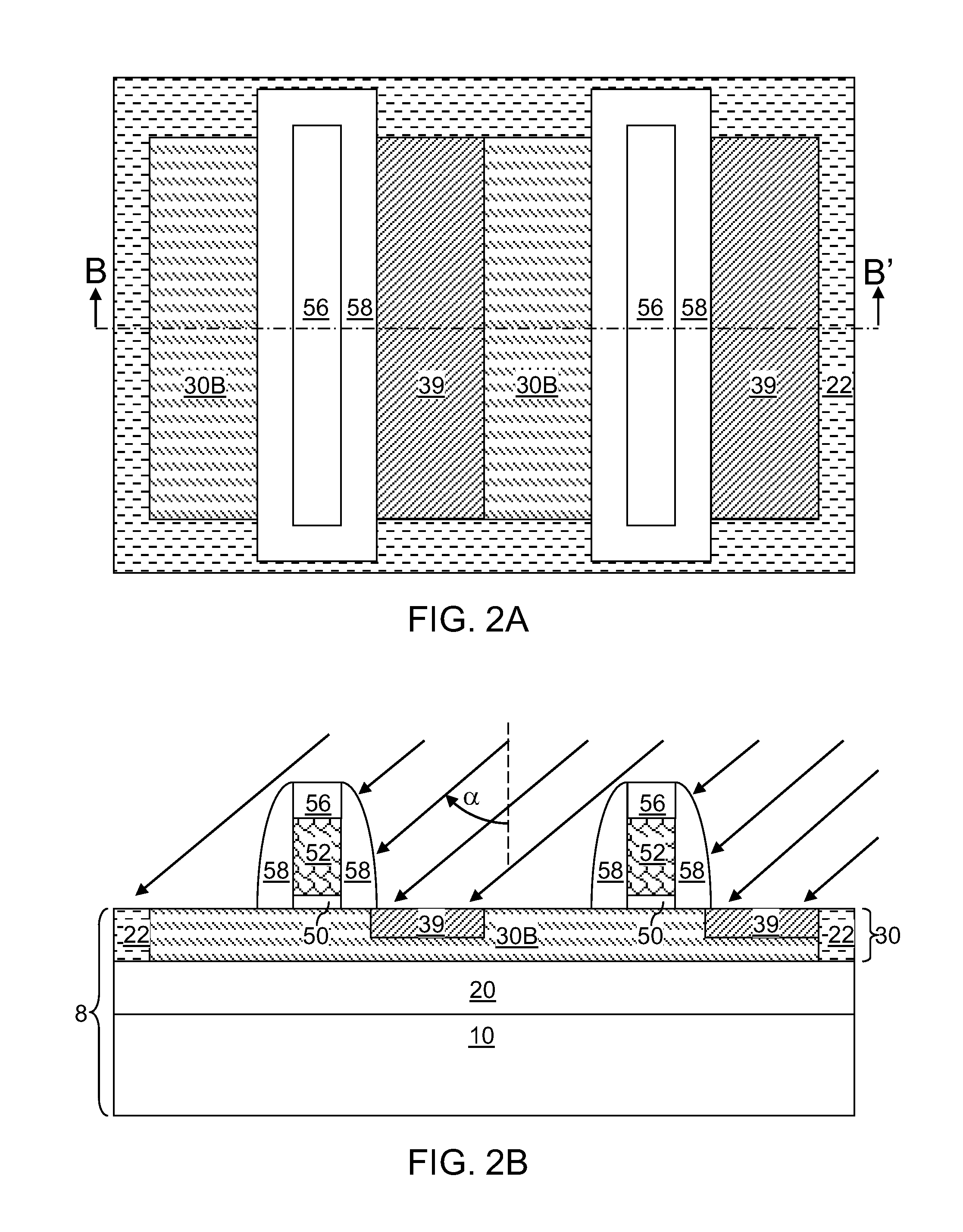 Mosfet including asymmetric source and drain regions