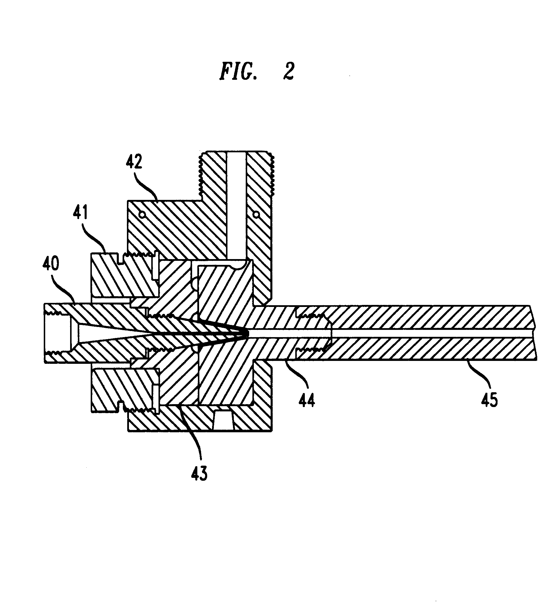 Extrusion process for fabricating plastic optical fiber