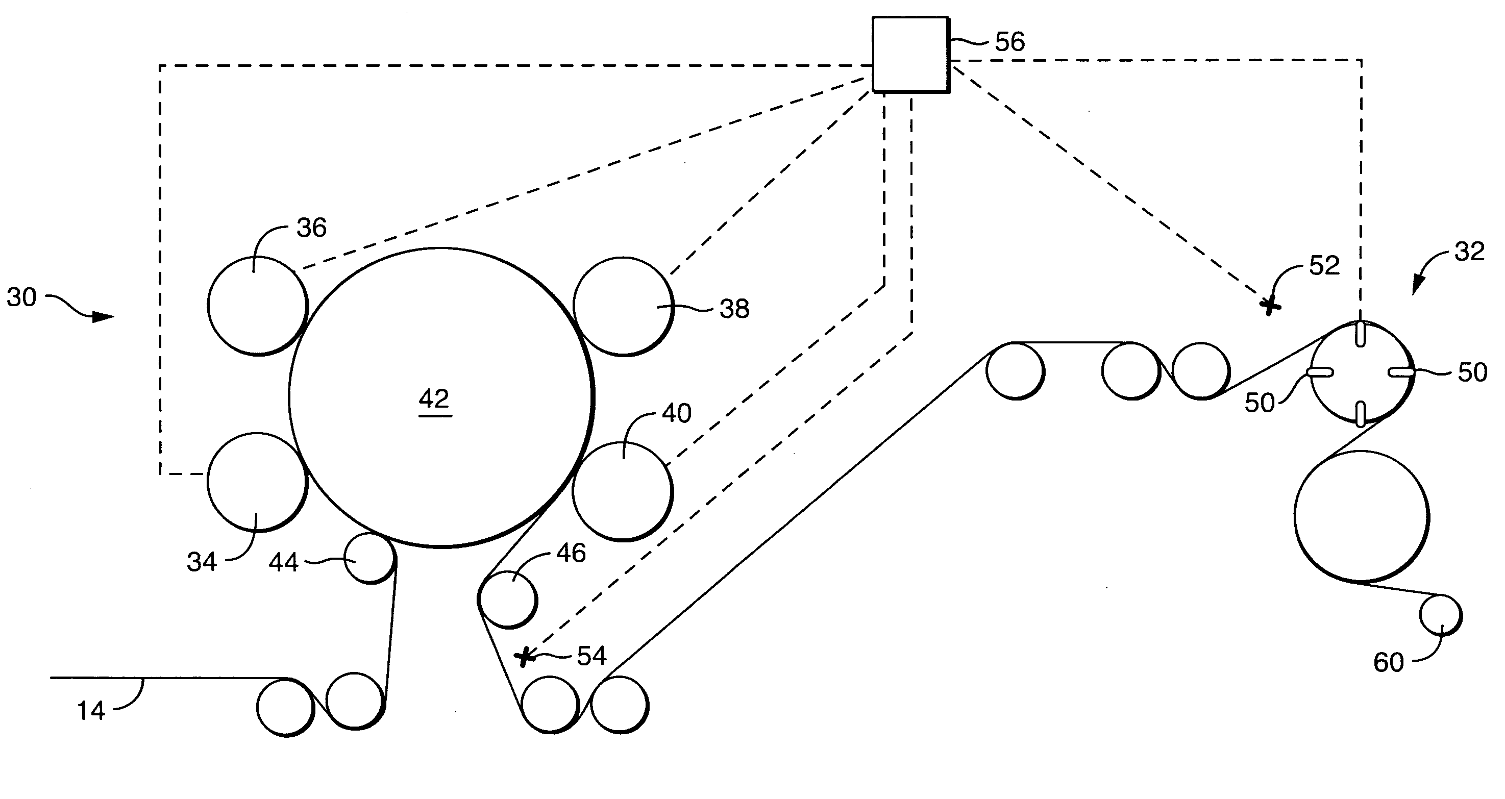 Process and system for aligning printed images with perforated sheets