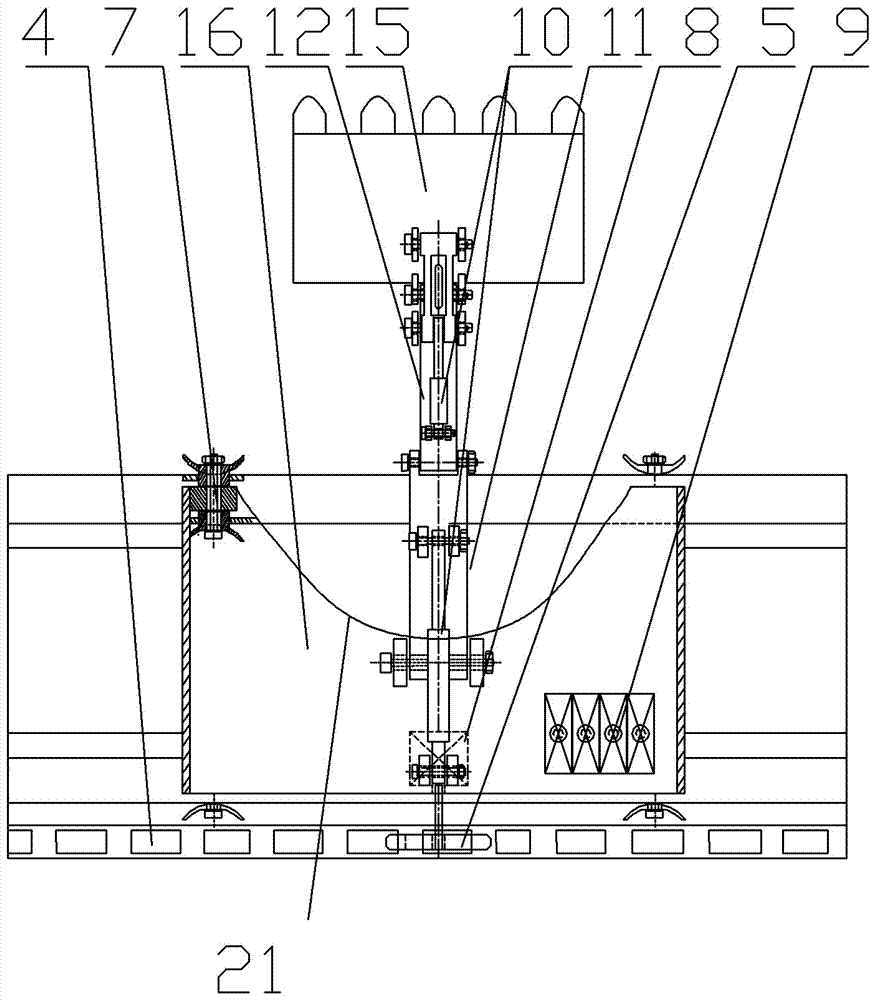 Coal mining face excavator and coal mining device using the excavator