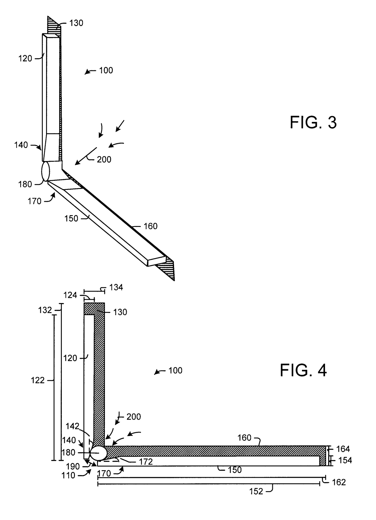 Tapered gas turbine segment seals