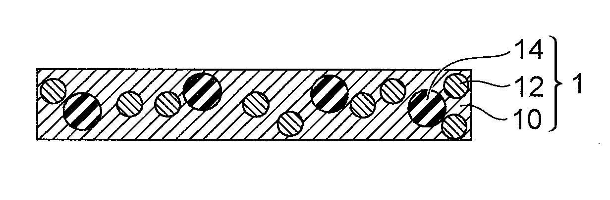 Circuit connecting adhesive film and circuit connecting structure