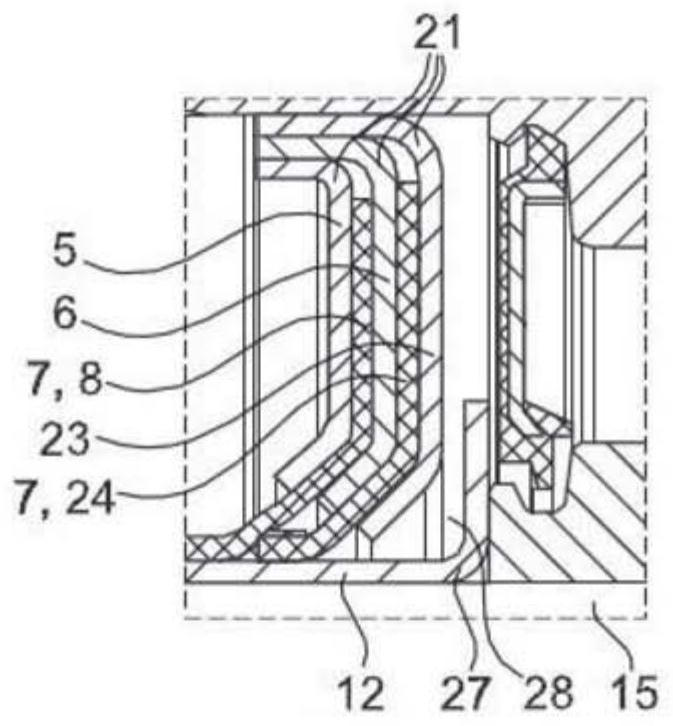 Anti-friction bearing having an integrated current-removal function