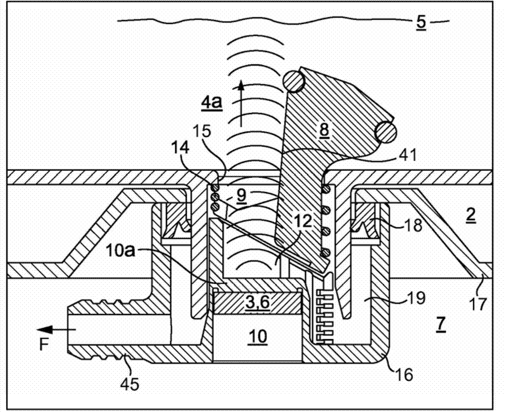 Beverage machine with integrated ultrasonic transceiver