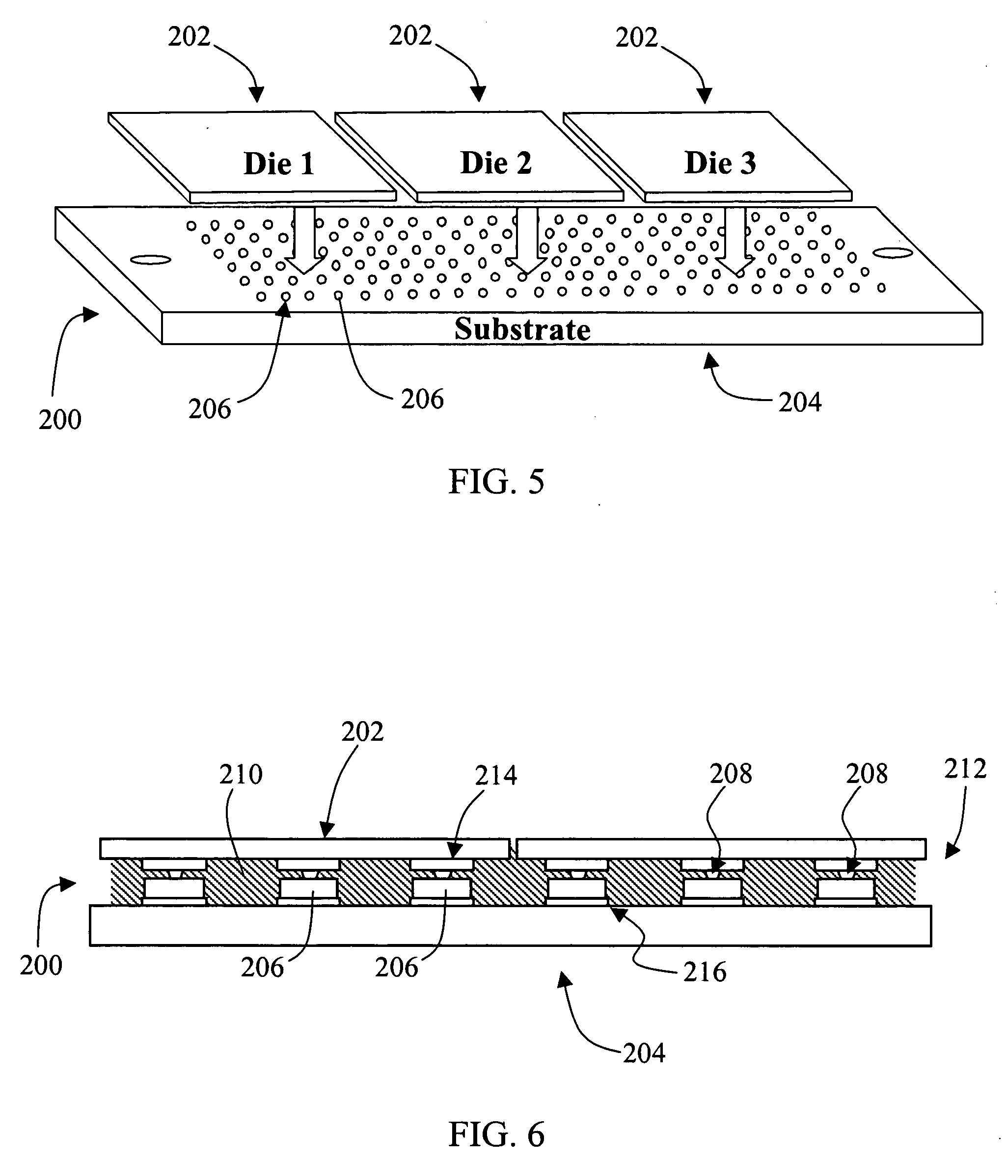 Module assembly for multiple die back-illuminated diode