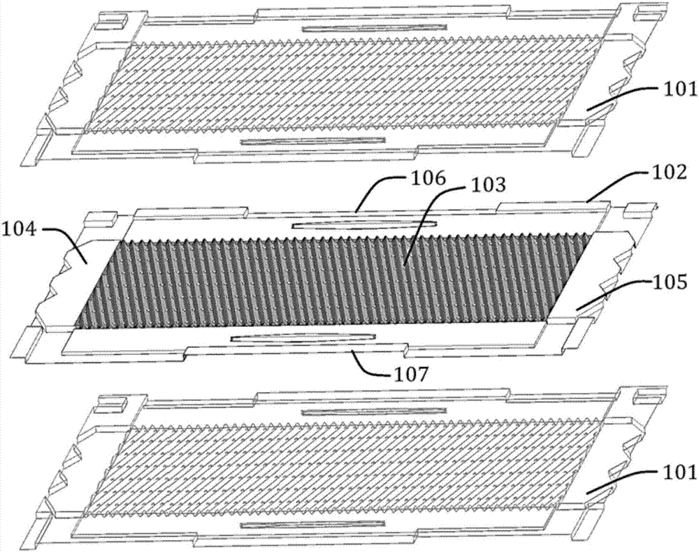 Membrane type dew point indirect evaporative cooling heat exchanger