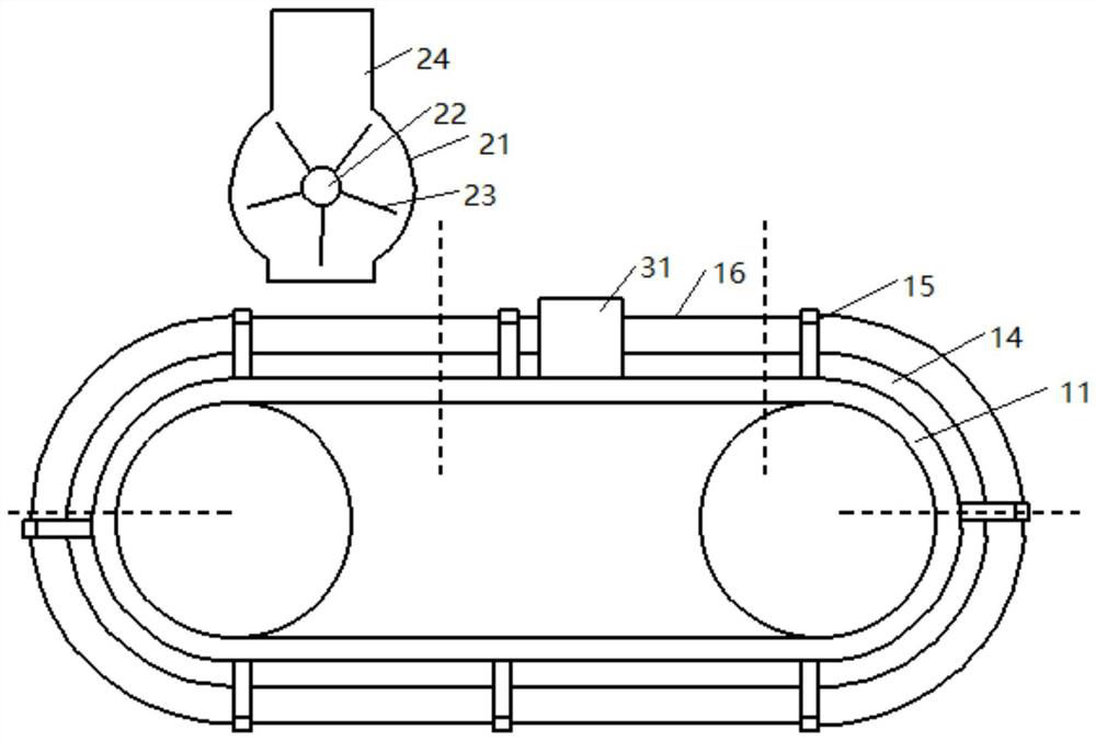 NdFeB magnet chamfering device