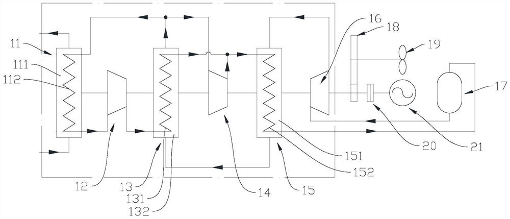 A small floating nuclear energy system and its propulsion and power generation method