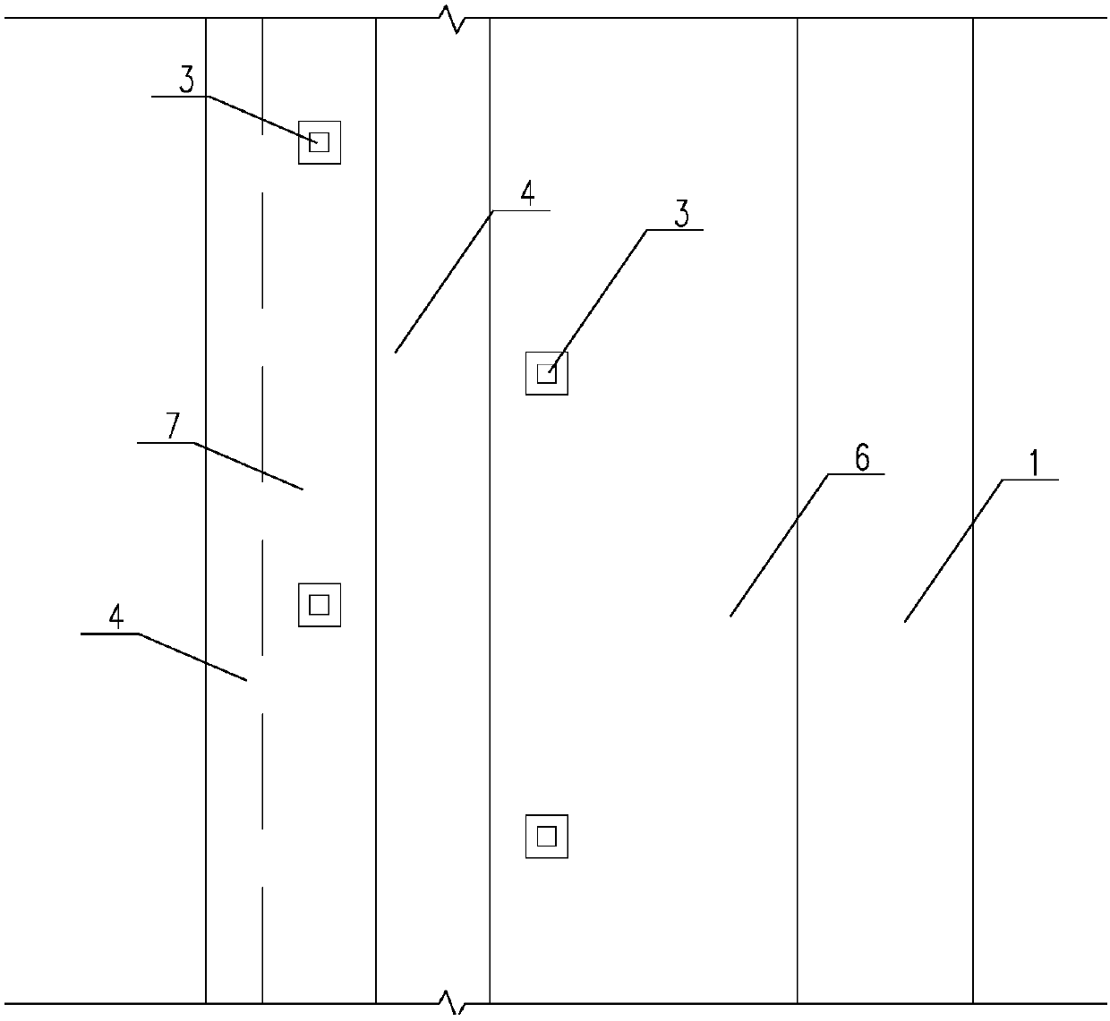 Method for reinforcing gravity type retaining wall