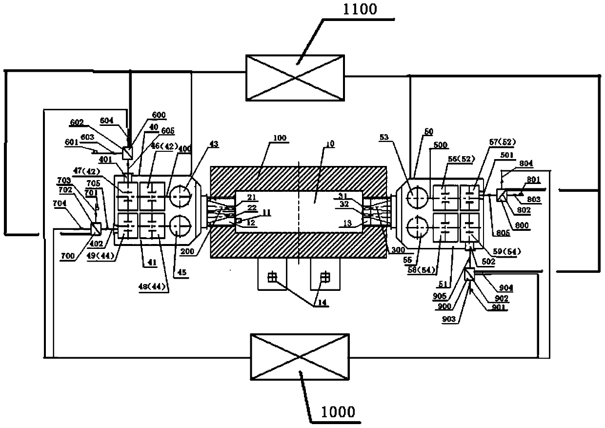 Reduction smelting regenerative combustion system and method for smelting using the system