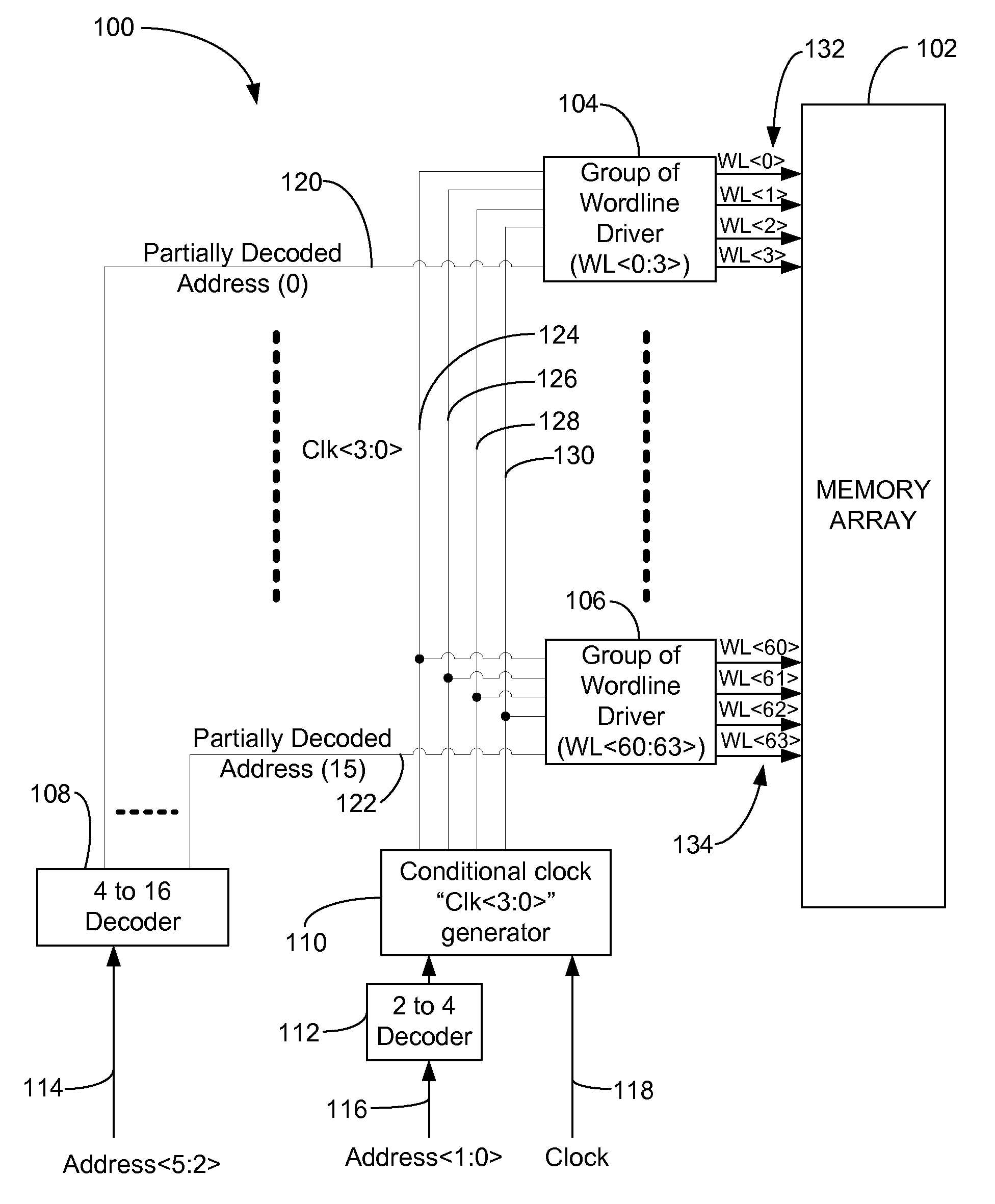 Dynamic word line drivers and decoders for memory arrays