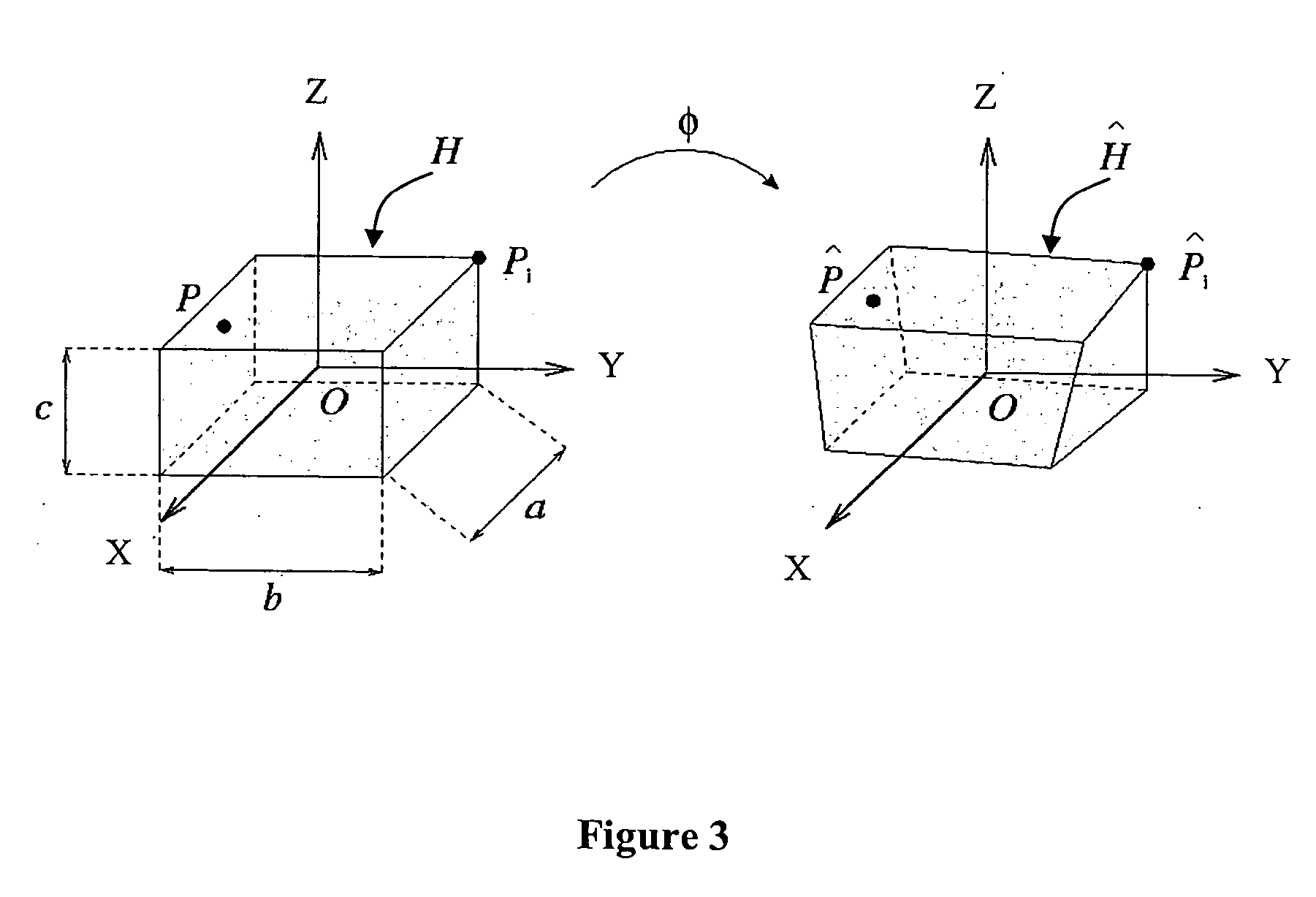 Method for simulating fluid flows within a medium discretized by a hybrid grid