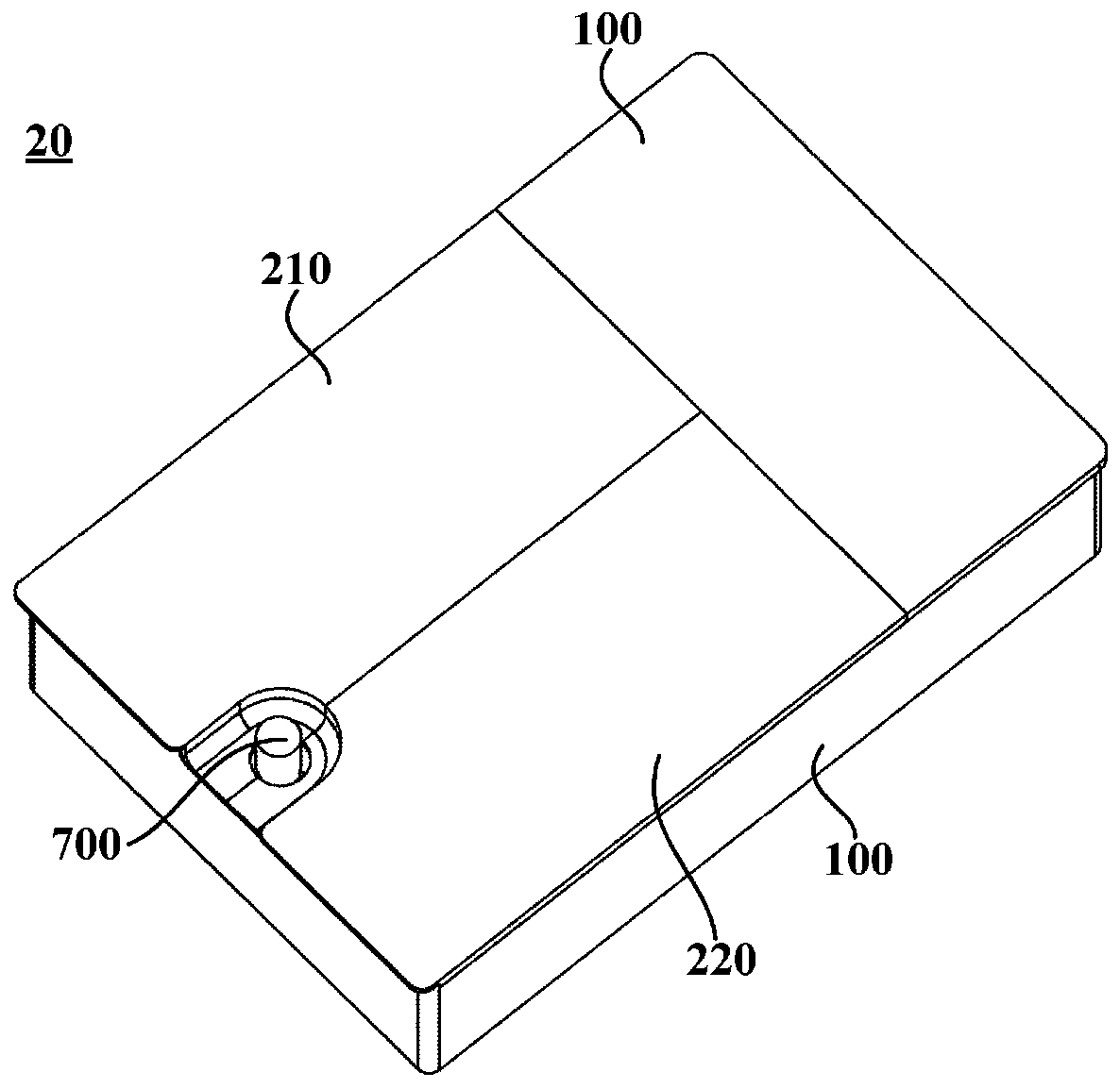 Cold storage refrigeration device and ice-making box thereof