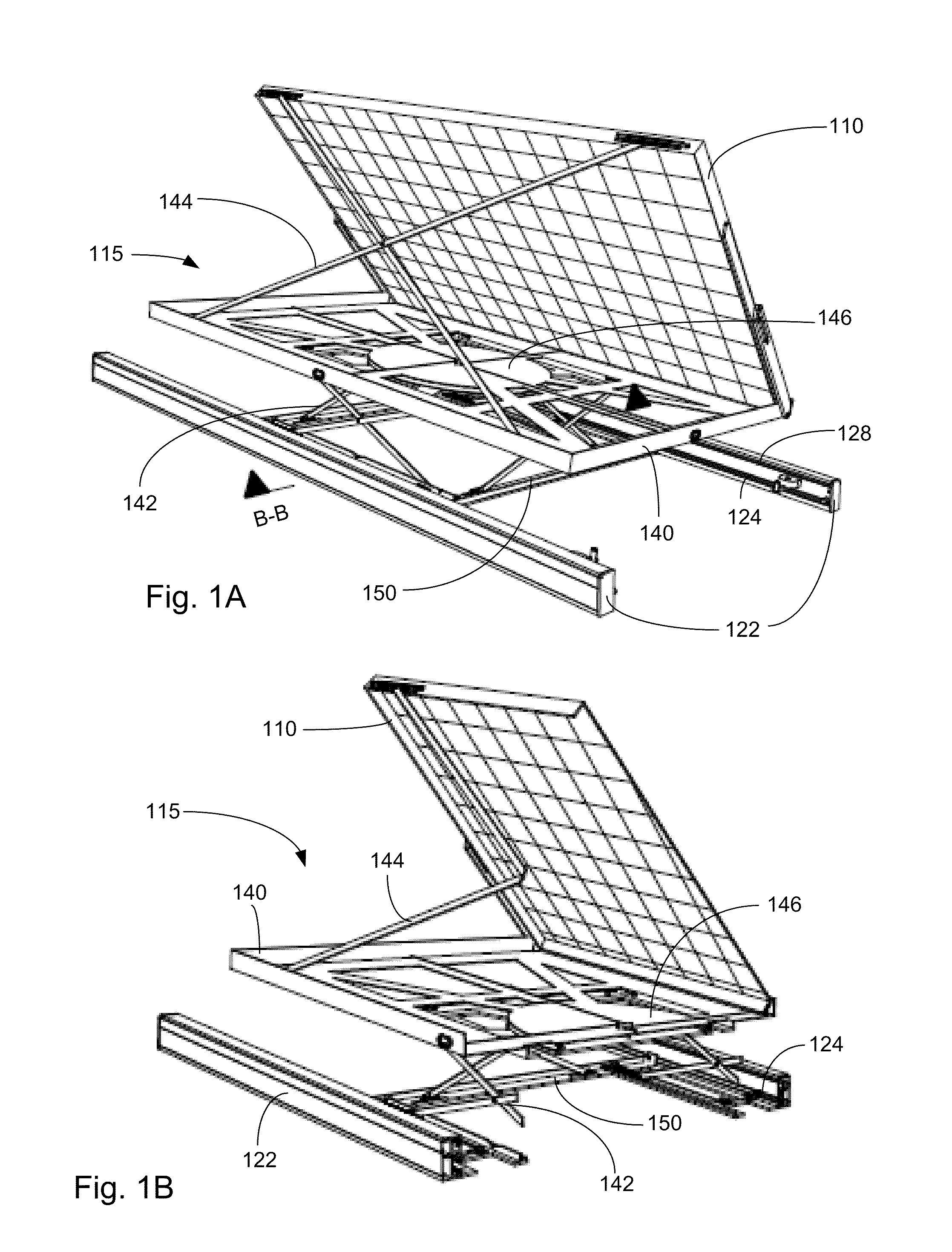 Solar collector support system for efficient storage, transport, and deployment of an expandable array of rotatable solar collectors