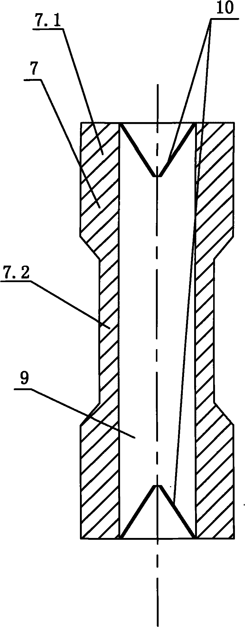 Construction method for connecting part of PHC tubular piles