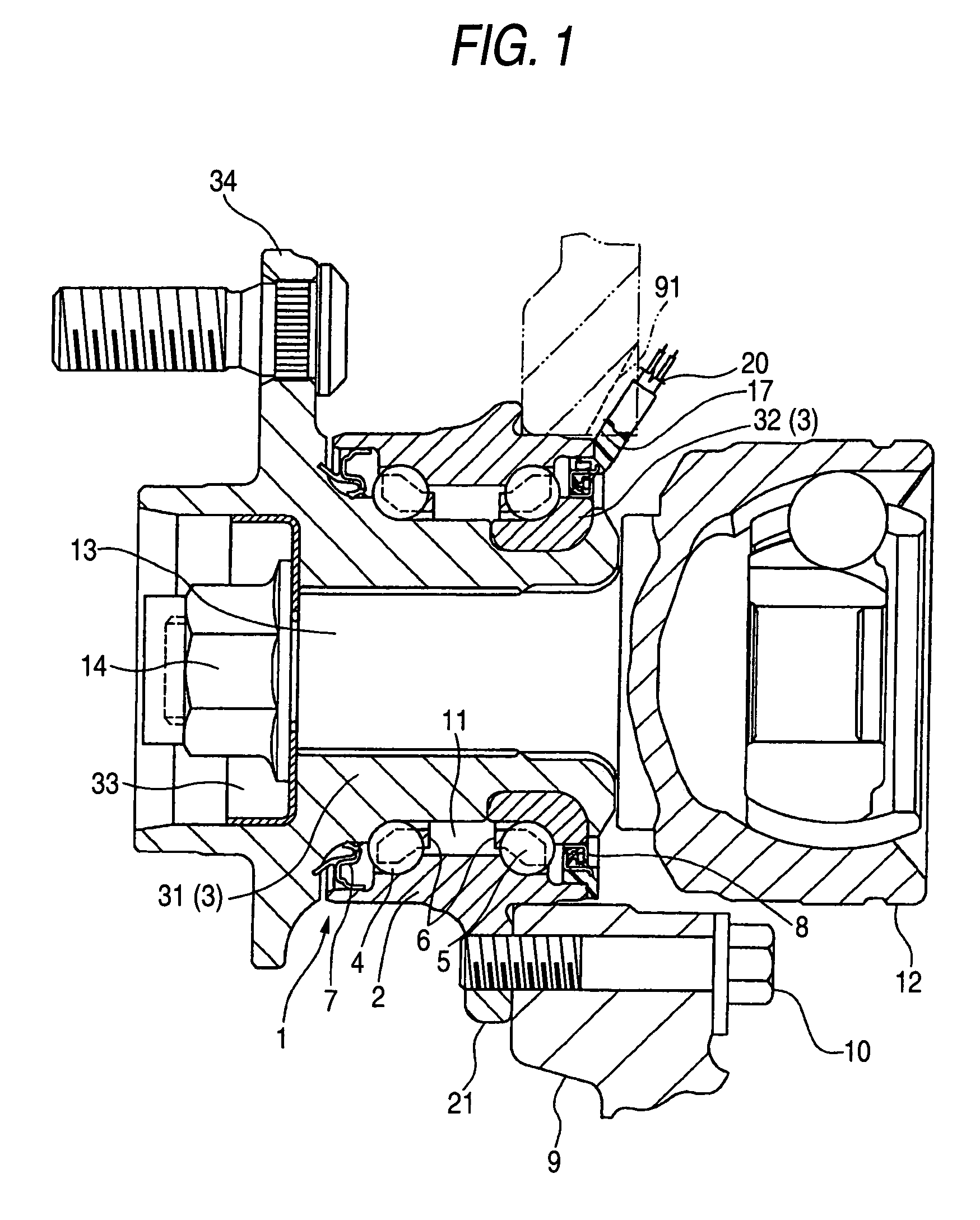 Rolling bearing apparatus