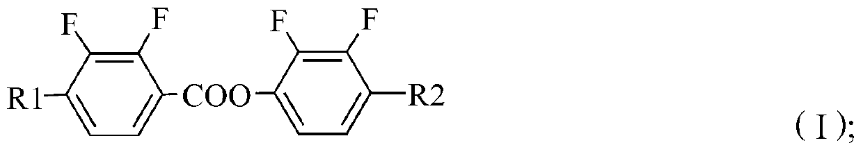 Low-viscosity low-threshold negative liquid crystal composition