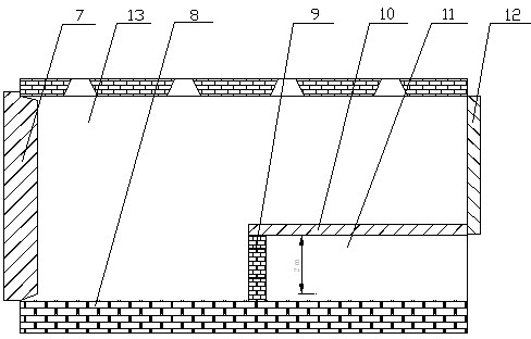 Method for repairing bricks at bottom of carbonization chamber of large coke oven