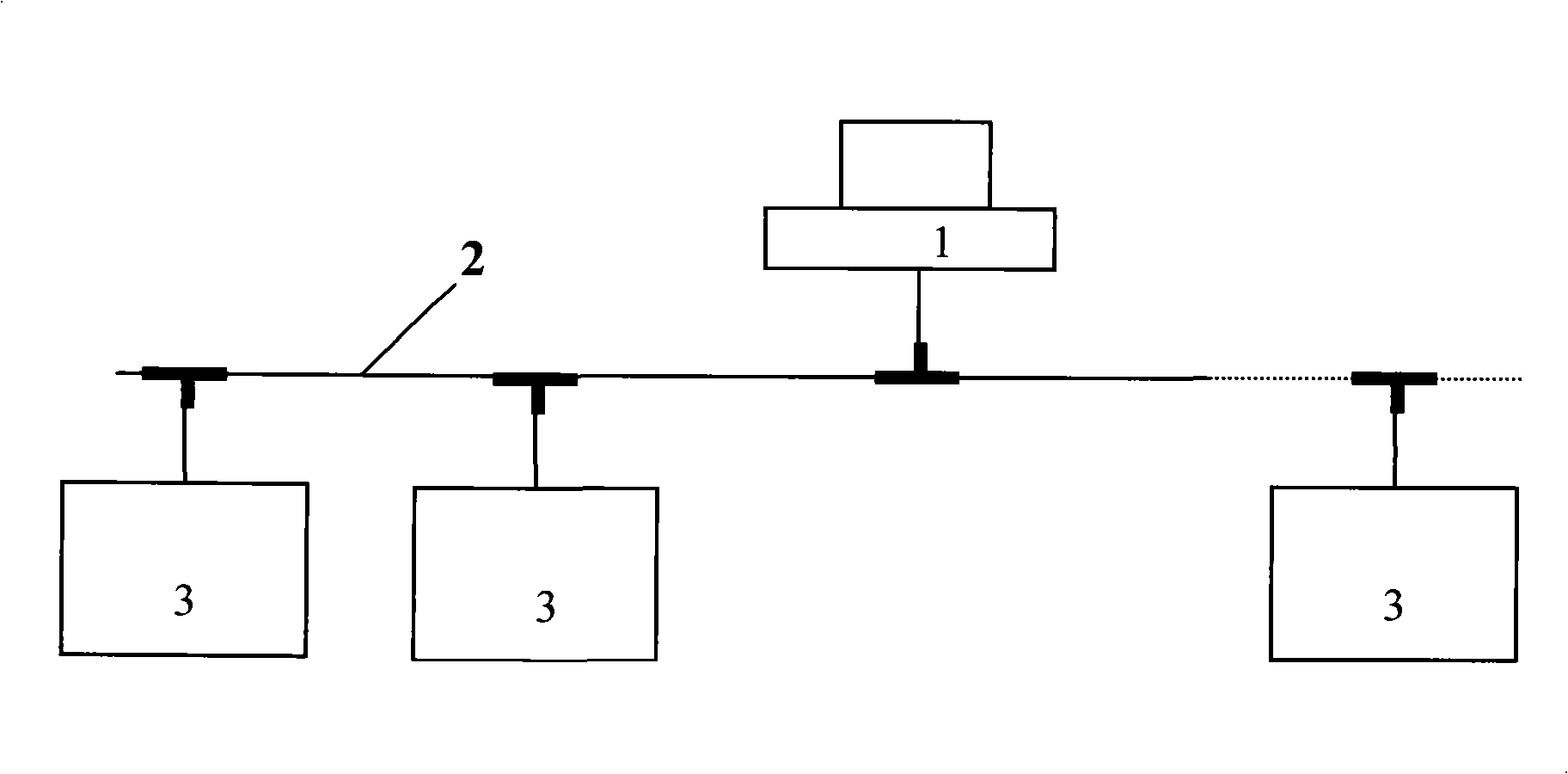 Operation method for main unit of intelligent electric appliance serial bus