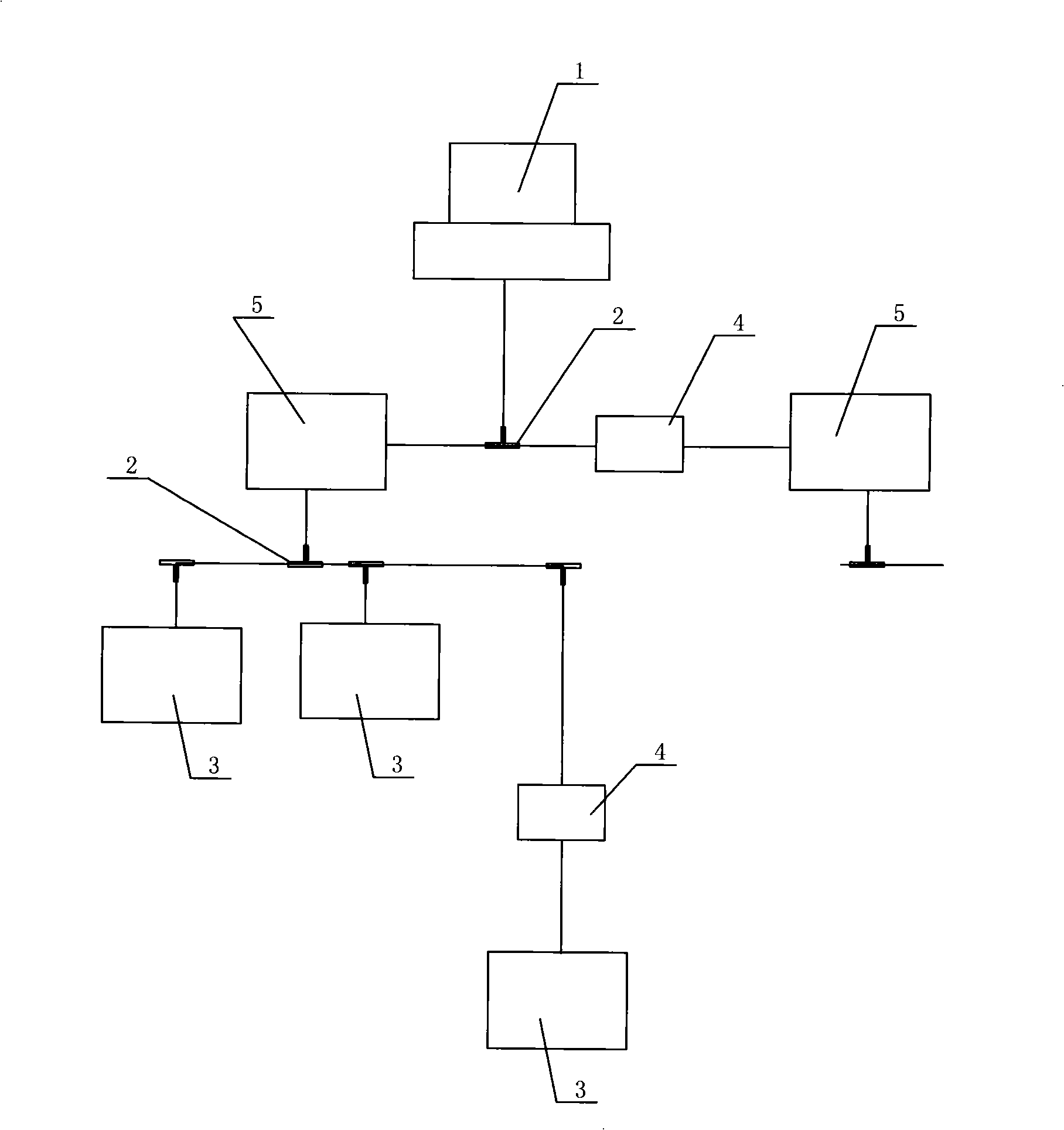 Operation method for main unit of intelligent electric appliance serial bus