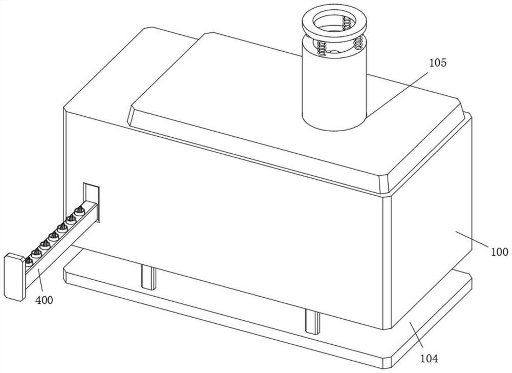 Rapid detection and analyzing device for organic pollutants in agricultural products