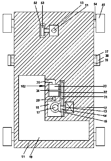 Solar panel cleaning device